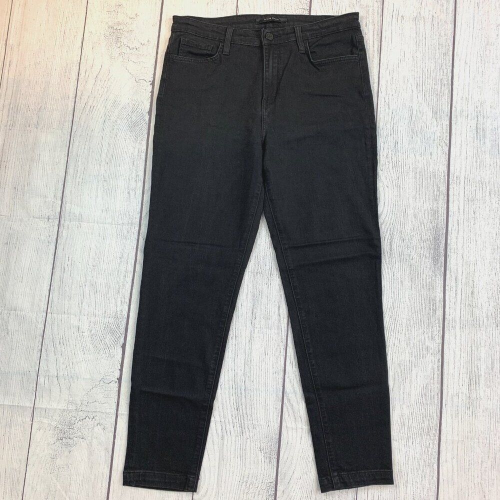 Flying Monkey Jeans sz 30 Black Stretch Skinny Inseam 30" High Rise